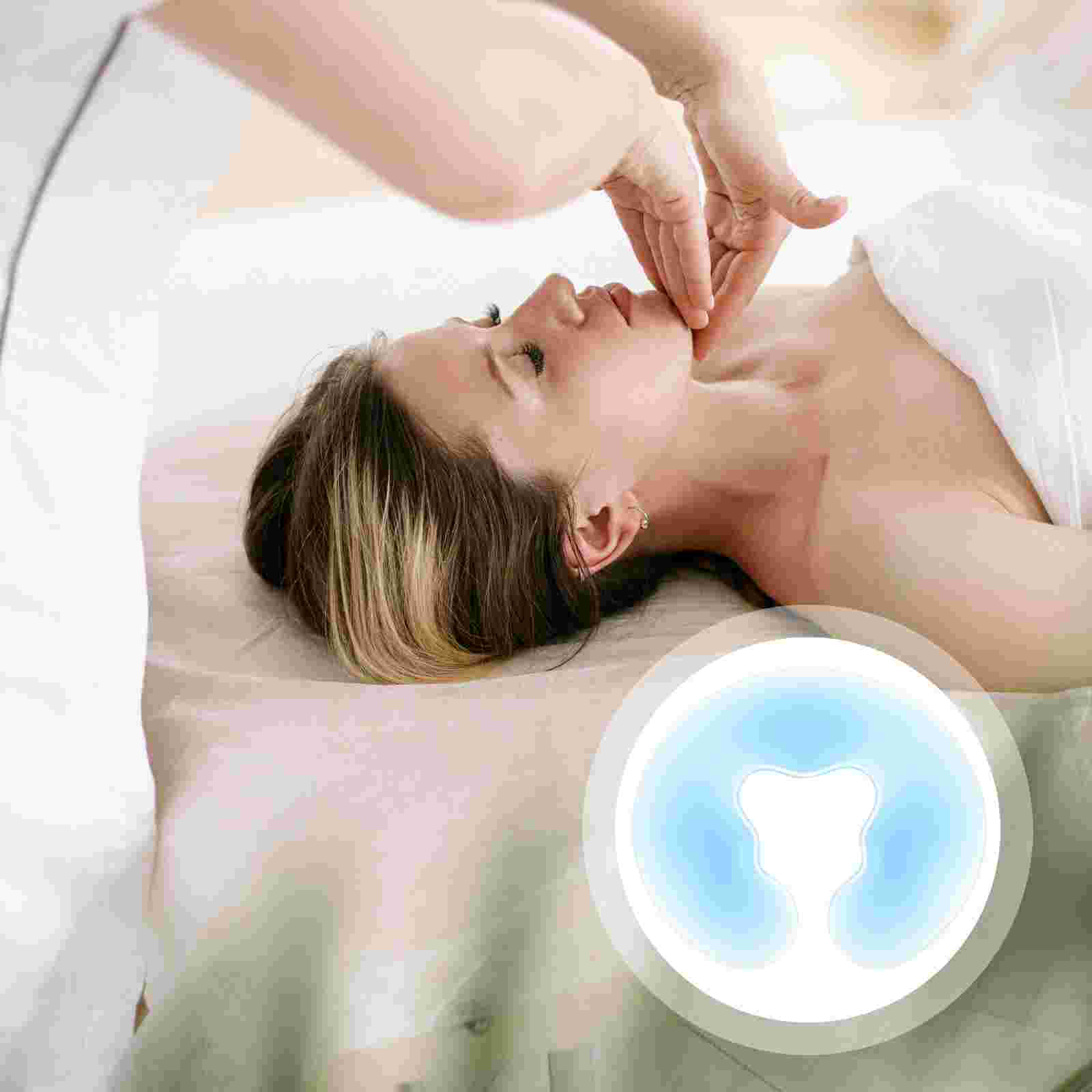 Siliconen Gezicht Down Kussen Gezicht Spa Kussen Body Relax Salon Kussen Pad
