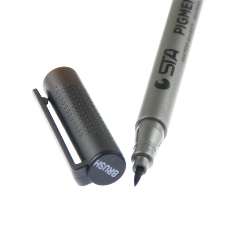 2 Pcs Micron Pen Variety Of Pen Tip Size Micro-line Ultra-fine Ink Pen Permanent Art Mark Comic Cartoon