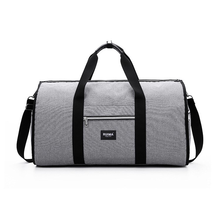 Scione – sac à main multifonction pour hommes, valise de voyage, imperméable, grand sac à bandoulière: Gray