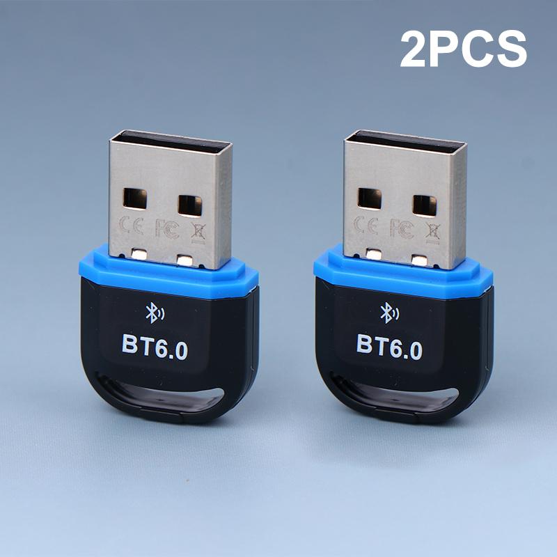 USB Bluetooth 5.1 Adapter - Ontvanger & Zender voor PC Windows 11/10/8.1 - Toetsenbord/Muis Dongle: Zilver