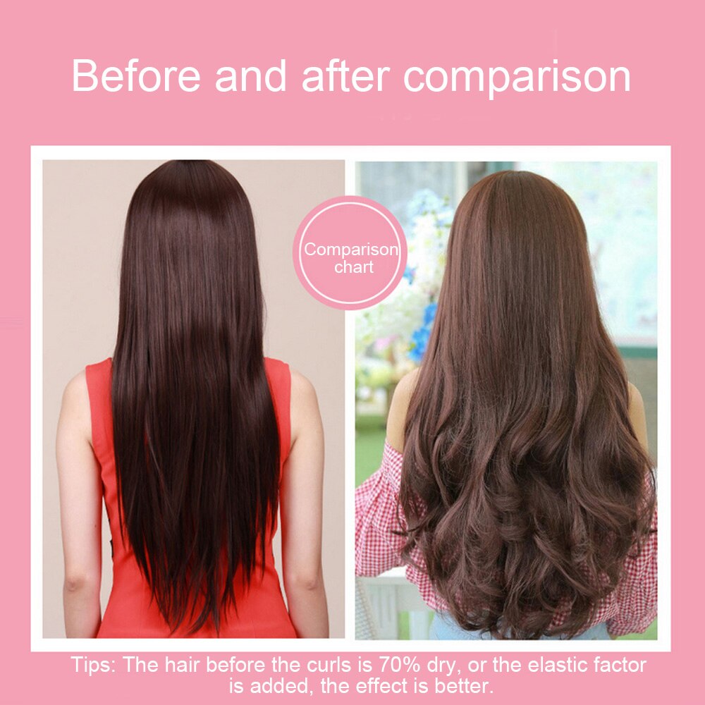 30 pz Del silicone Dei Capelli Bigodini Morbida Gomma Magico Cura Dei Capelli Rulli con Il Sacchetto Trasparente Casa salone Nessun Calore Arricciatura Dei Capelli strumenti per Lo messa in piega Fai da Te