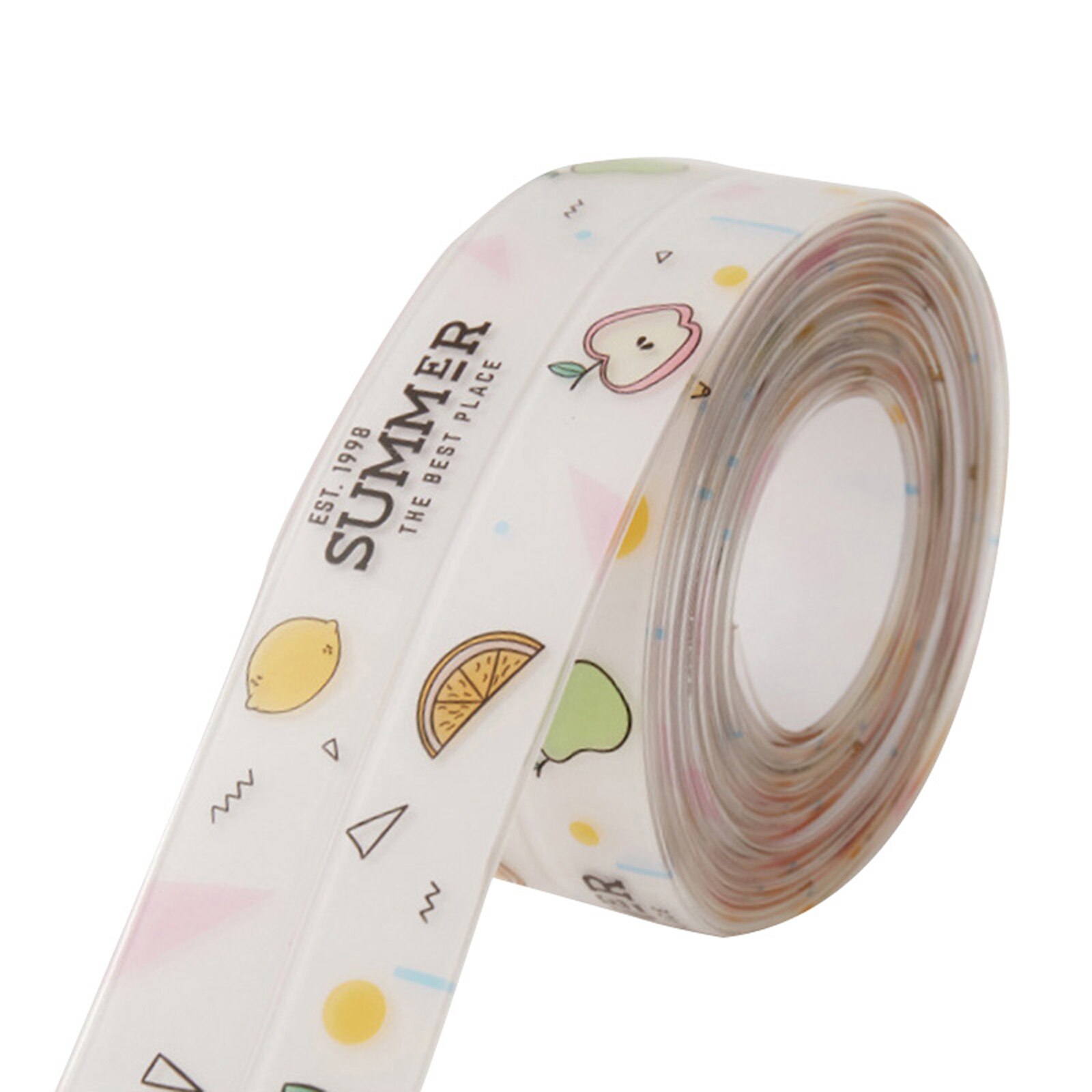 38MM Caulk Strip Tape For Bathtub Bathroom Caulk Tape Self Adhesive PVC Waterproof Sealing Tape Edge Protector For Kitchen: Transparent G