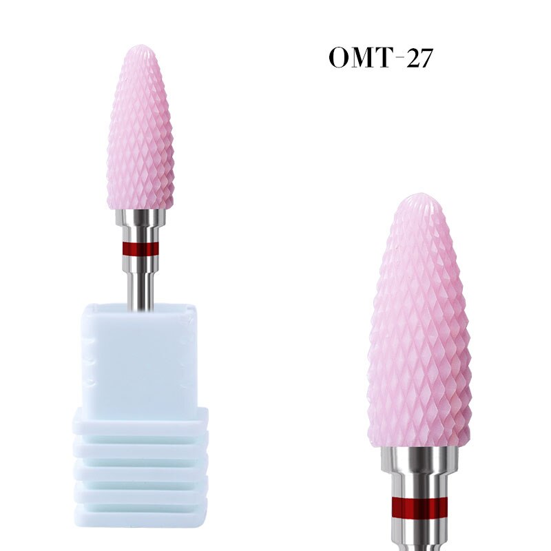 Fraise pour manucure et pédicure moulin Machine électrique pour ongles mèches de perceuse à ongles électrique Nail Art moulin outils de vernis à ongles: OMT-27