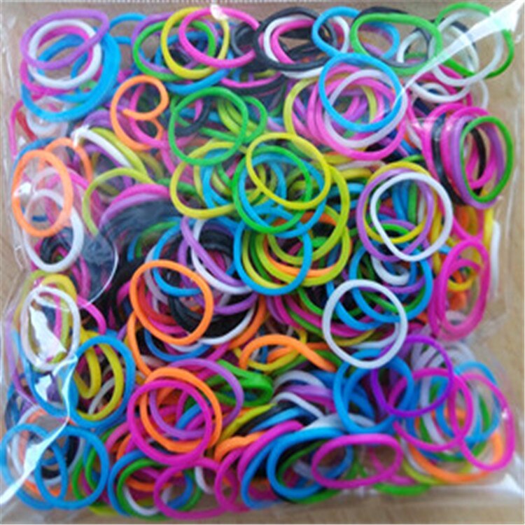 600 Pcs Weefgetouw Elastiekjes Armband Voor Kinderen Of Haar Rubber Loom Bands Maken Geweven Kleurrijke Armband Diy Speelgoed Kerst: 2121-6