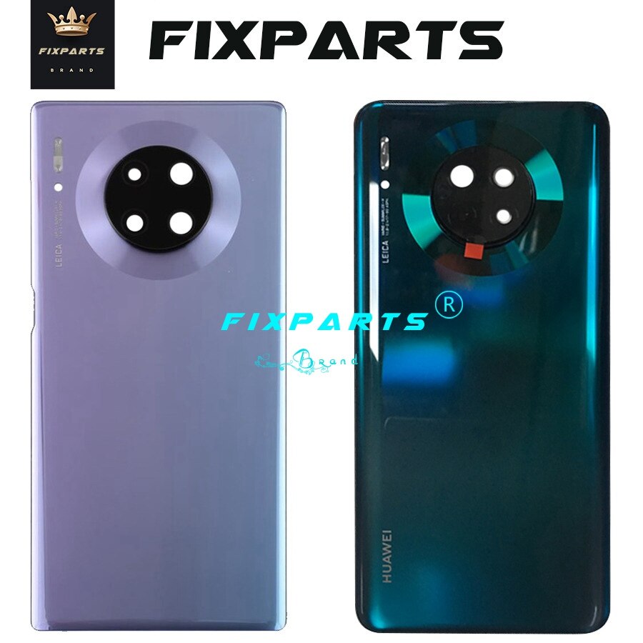 For Huawei Mate 30 Pro Battery Back Glass Cover Rear Door Housing Window With Camera Lens For Huawei Mate30 Pro Battery Cover