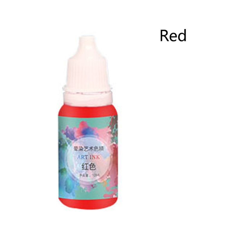 12 Colors Art Ink Natural Pigment Colorant Dye Ink Diffusion UV Epoxy Resin Jewelry Making: 5