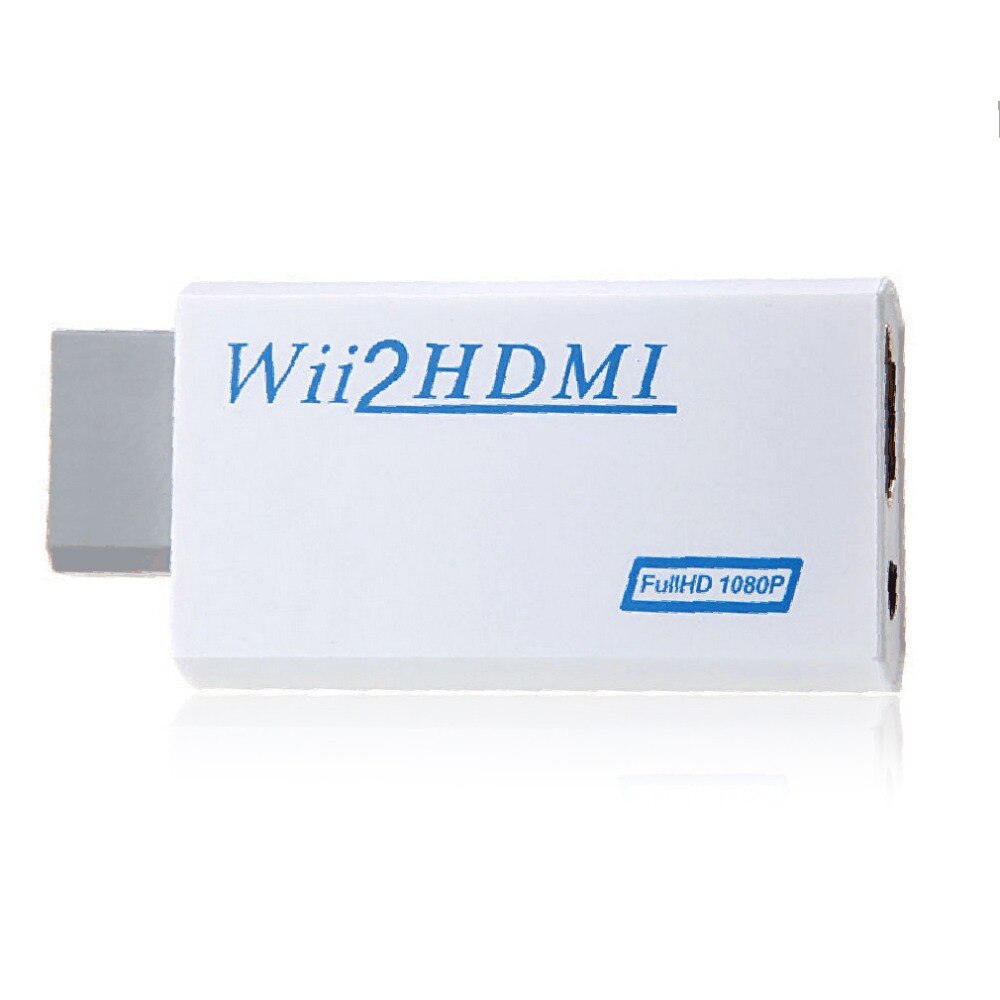 Voor Nintendo voor Wii Probleemloze Plug en Play Voor Wii naar HDMI 1080p Converter Adapter Wii2hdmi 3.5mm audio Box Voor Wii-link