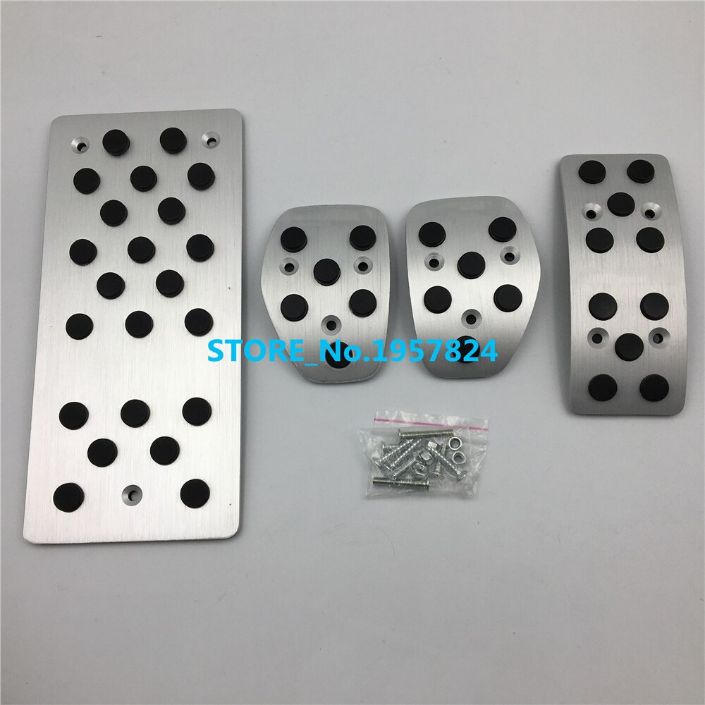 Car Modified Pedal Kit for Renault Clio MT/AT Accelerator Brake Footrest Decorative Pad Cover Refitting Accessory Part