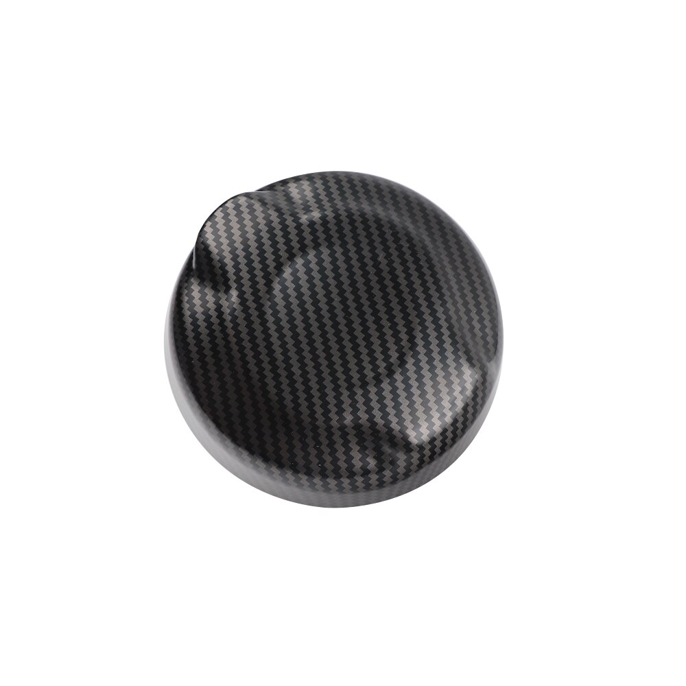 Gloednieuw Abs Plastic Ray Stijl Black Fuel Tank Cover Voor Mini Cooper S F55 F56 F57 2.0T (1 Stks/set) auto-Styling Accessoires: Carbon fiber pattern