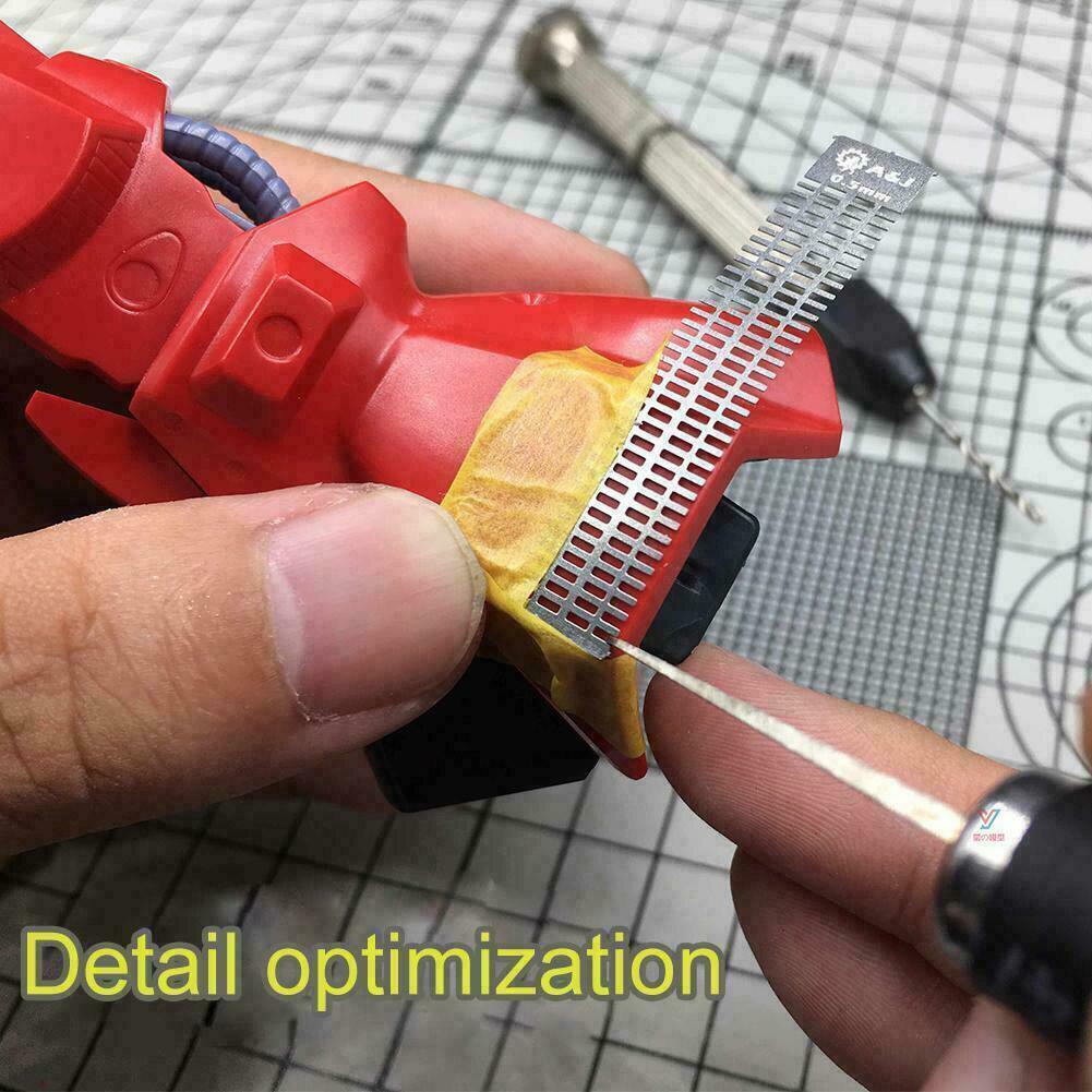 Portable Carving Auxiliary Ruler DIY Making Manual Craft Details Renovation Split Model Stainless Steel