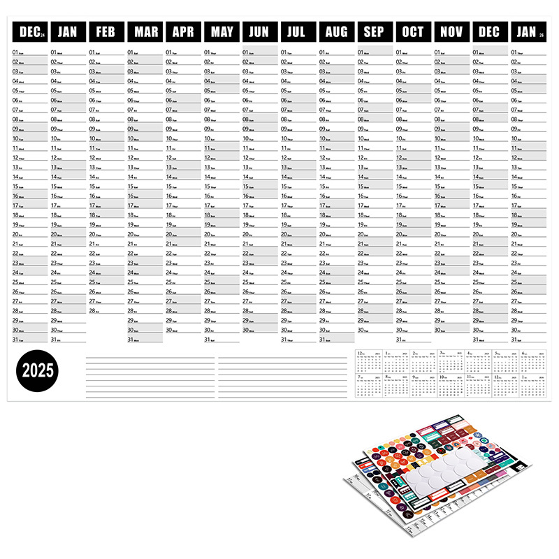 Calendar Planner Sheet Large Wall Calendar Kawaii To Do List Planner Target List Schedule Organizer Office Supplies: Pink