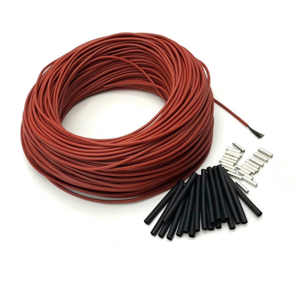 Infrared Heating Cable 12K Carbon Warm Floor Cable Carbon Fiber Heating Wire Electric Hotline for Warm Floor Greenhouse