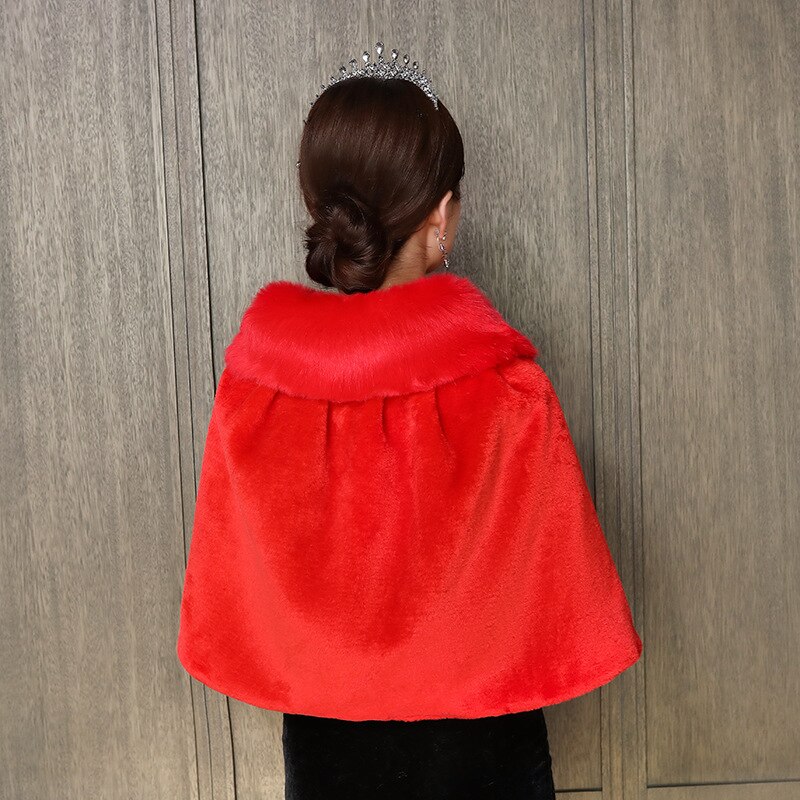 Chale – robe de mariée en plumes, accessoires de mariage bon marché, châle en fourrure,