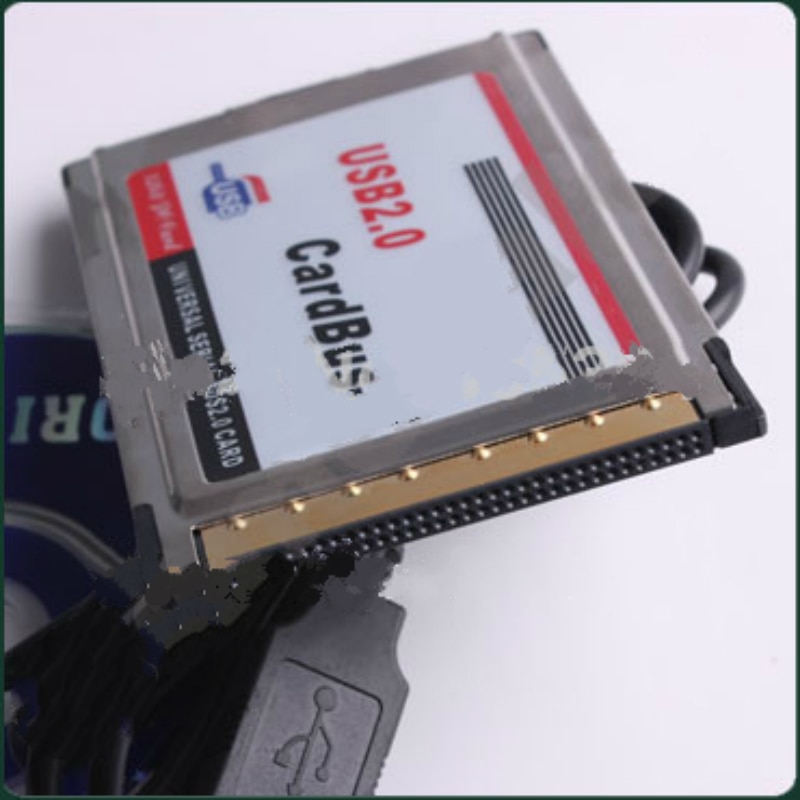 PCMCIA To USB 2.0 CardBus 2 Port 480M Inside Hide NECXG PCMCIA transfer USB2.0 built-in does not appear short card VIA chip