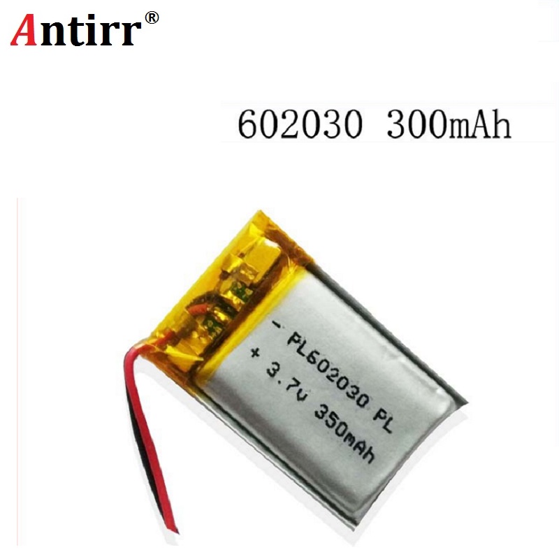 602030 350 mah 3,7 v lithium-ionen polymer batterie waren von CE FCC ROHS zertifizierung behörde