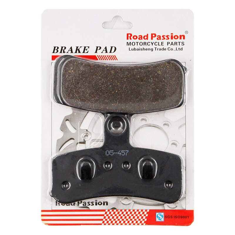 Plaquettes de frein avant et arrière pour moto Road Passion, pour Harley Dyna, Super large Glide FXD Fat Boy FLSTFB Heritage Softail Slim