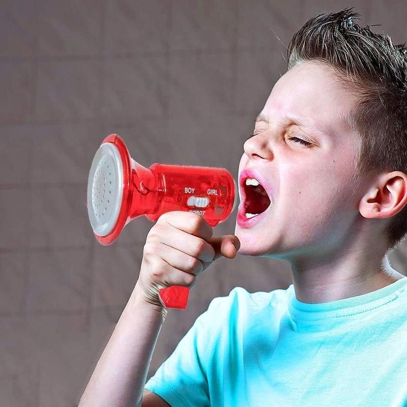 Voice Changer Versterker 3 Verschillende Sound Speakers Speelgoed Kinderen Educatief Leuk Speelgoed