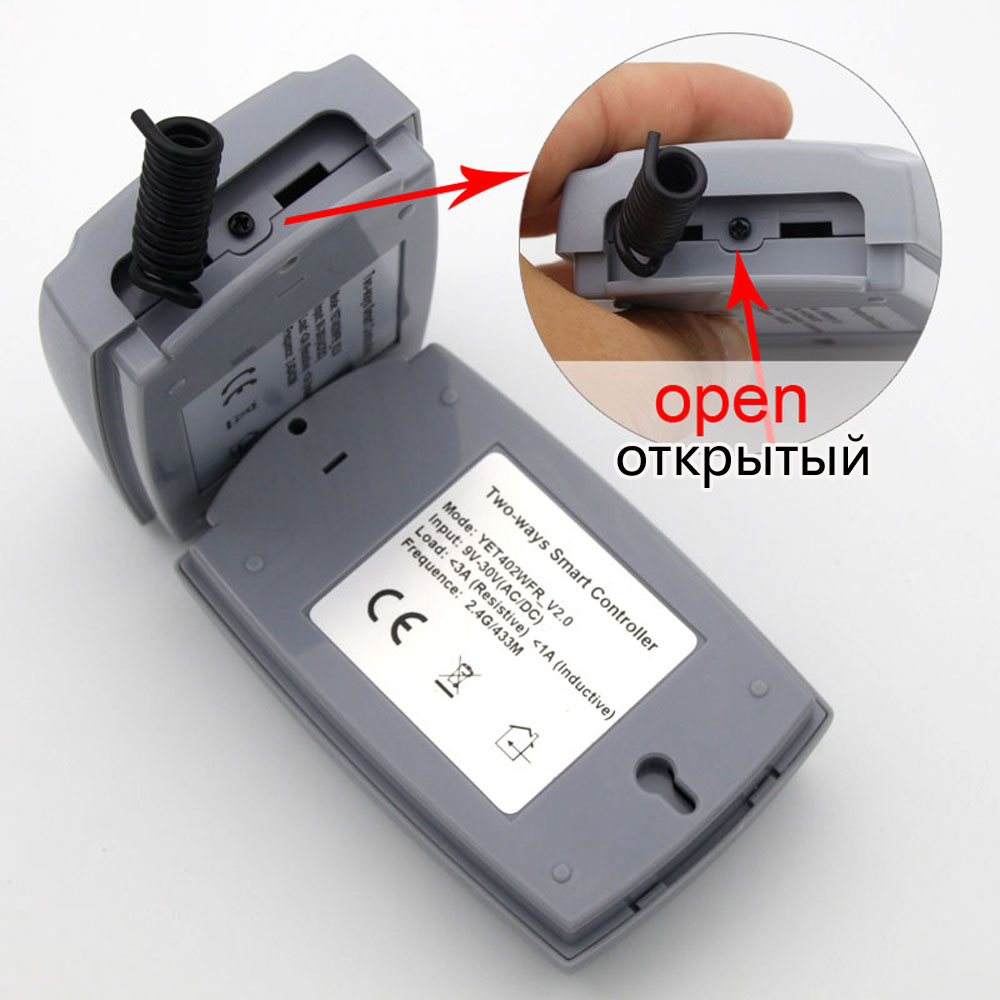 Smart Wireless wifi controller RF WIFI converter for remote control receiving controller Switch DIY Android IOS WIFI RF remote