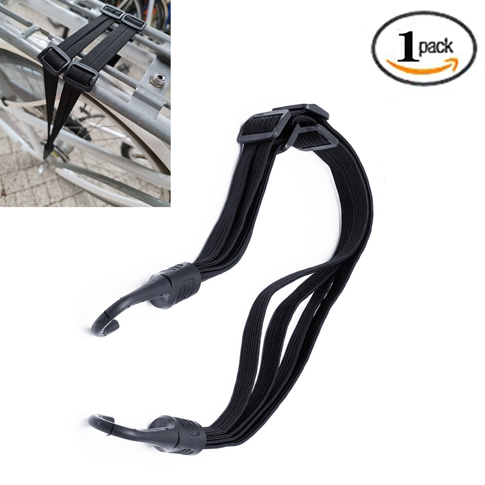 65Cm 2 Haken Universele Motorhelm Bandjes Sterkte Intrekbare Helm Brandstoftank Bagage Elastisch Touw Vaste Strap Netto Riem