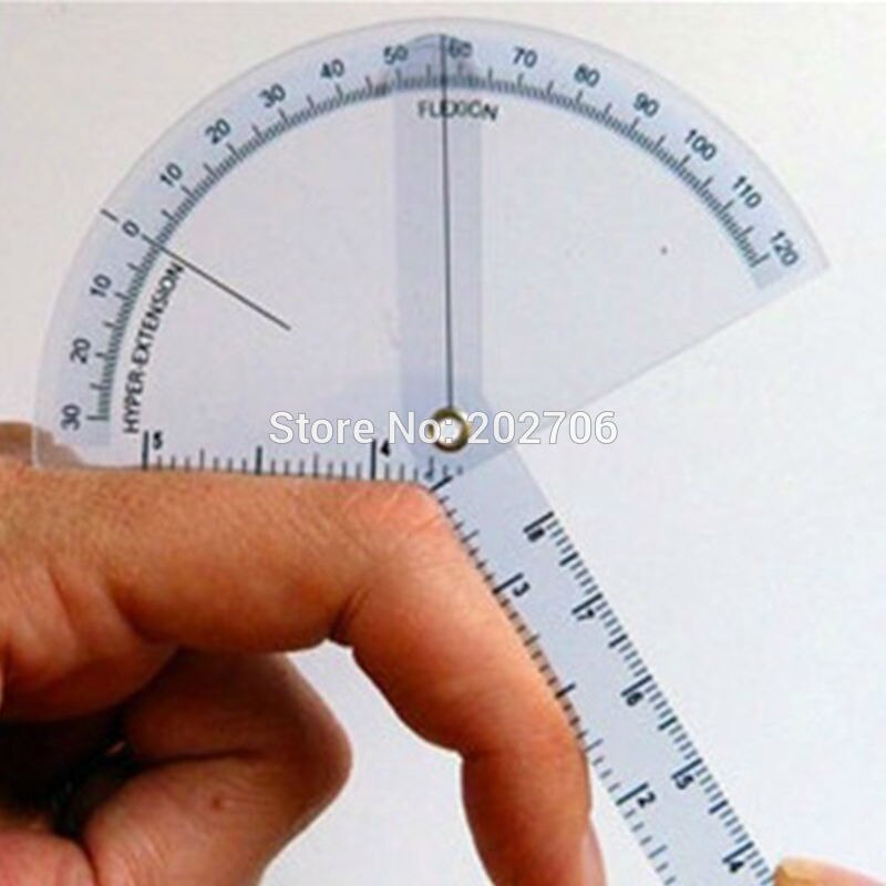 Finger goniometer finger ruler finger measure medial ruler, 10pcs/lot