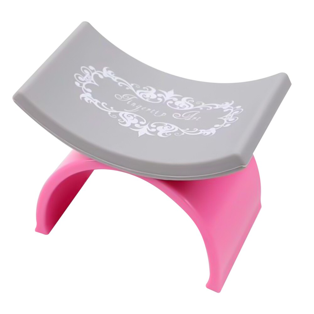 1pc nagel handkussen u-vormig kussen kussen nagelgereedschap verwijderbare manicure-instrumenten: Roze