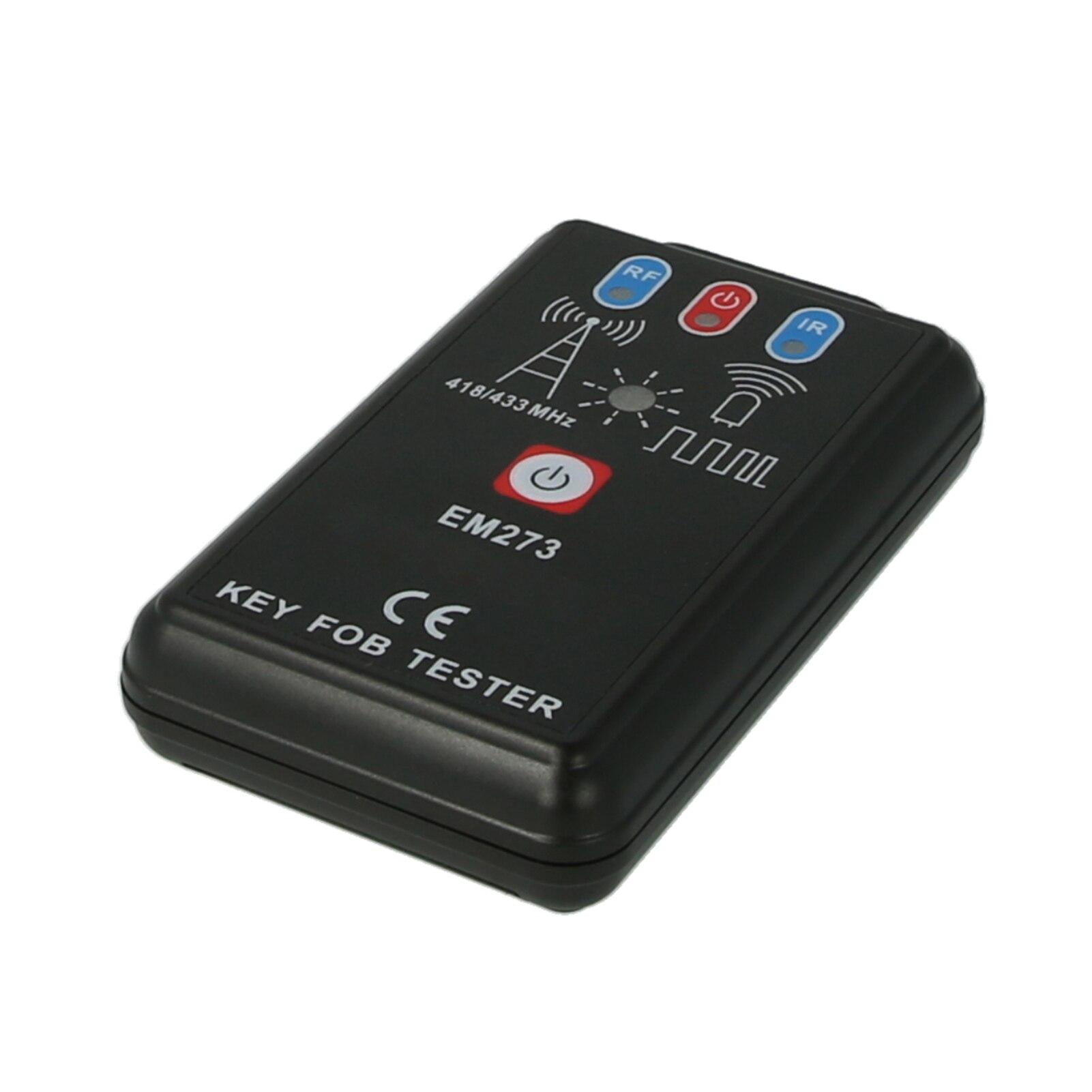 Auto IR Infrarot Fernbedienung-Tester Radio Frequenz Schlüssel fob Tester 418/433MHz Digitale Frequenz Messgerät em273