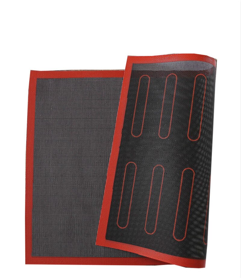 20 Eclair Perforated Silicone Mat Nonstick Baking Mat For Cookie/Bread/Biscuits Oven Cake Baking Sheet Liner Pastry Mat