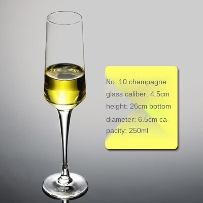 Kristallen Glas Champagne Glas Loodvrij Rode Wijn Glas Wijn Glas Cocktail Glasdrinkbeker Cocktail Glas Mok Creatieve Functies: K-glass 250ml-1pc