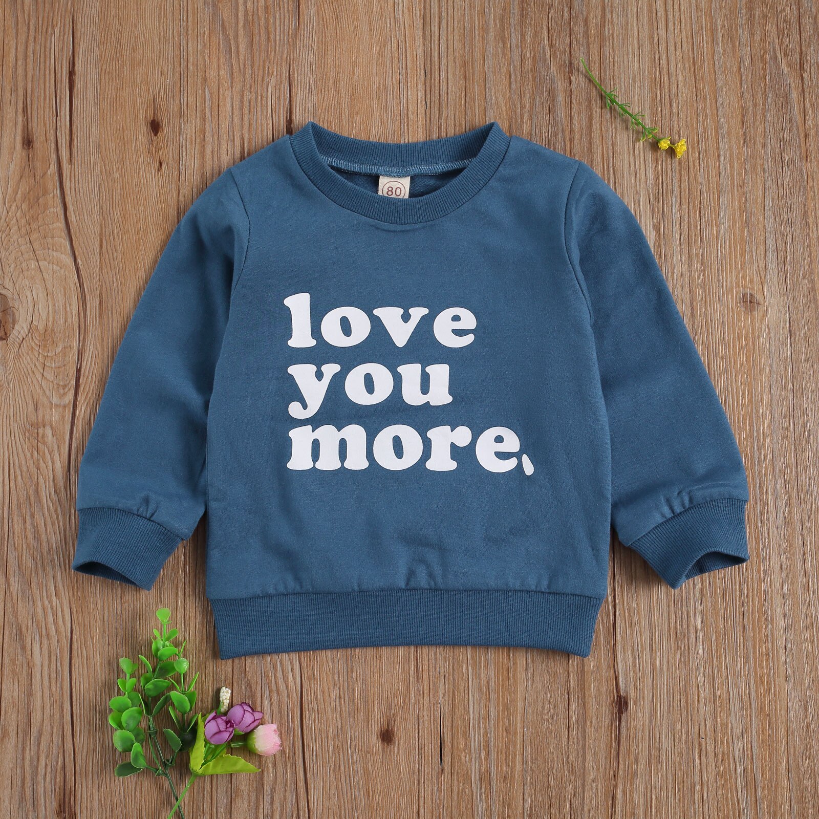 Toddler Infant Kid Baby Boy Sweatshirts Casual Long Sleeve Letter Child Clothes Tops Autumn Winter Costumes