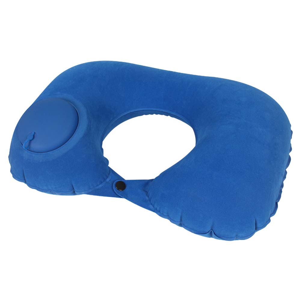 Inflatable Travel Pillow Ergonomic Ultralight Neck Cushion U-Shape Cervical Pillow Soft Neck Pillow for Optimal Rest and Sleep: 1pc-blue / 2pc