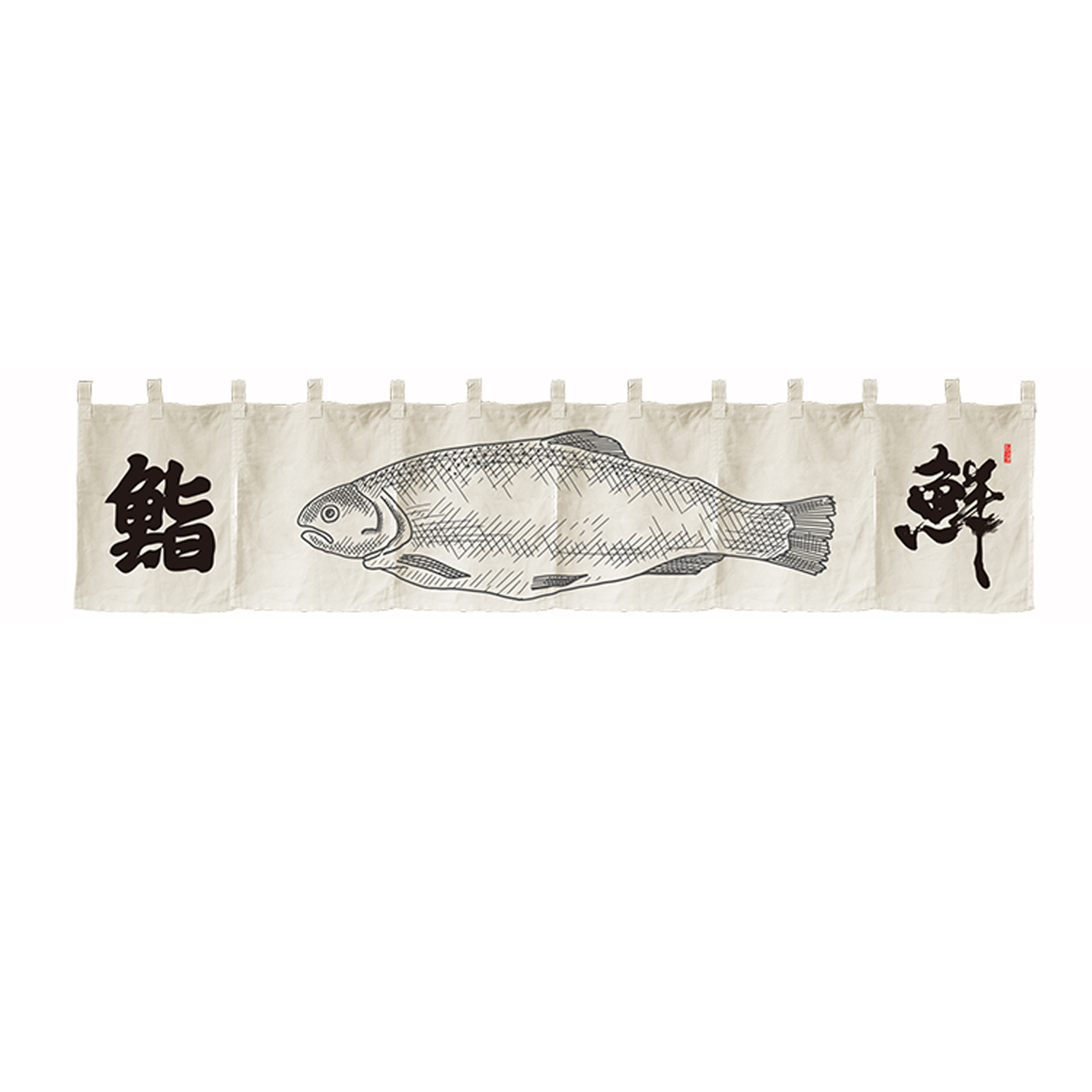 Japanese Style Restaurant Curtain Hanging Banner Door Noren Fabric Curtain Horizontal Decoration for Sushi Bar Izakaya