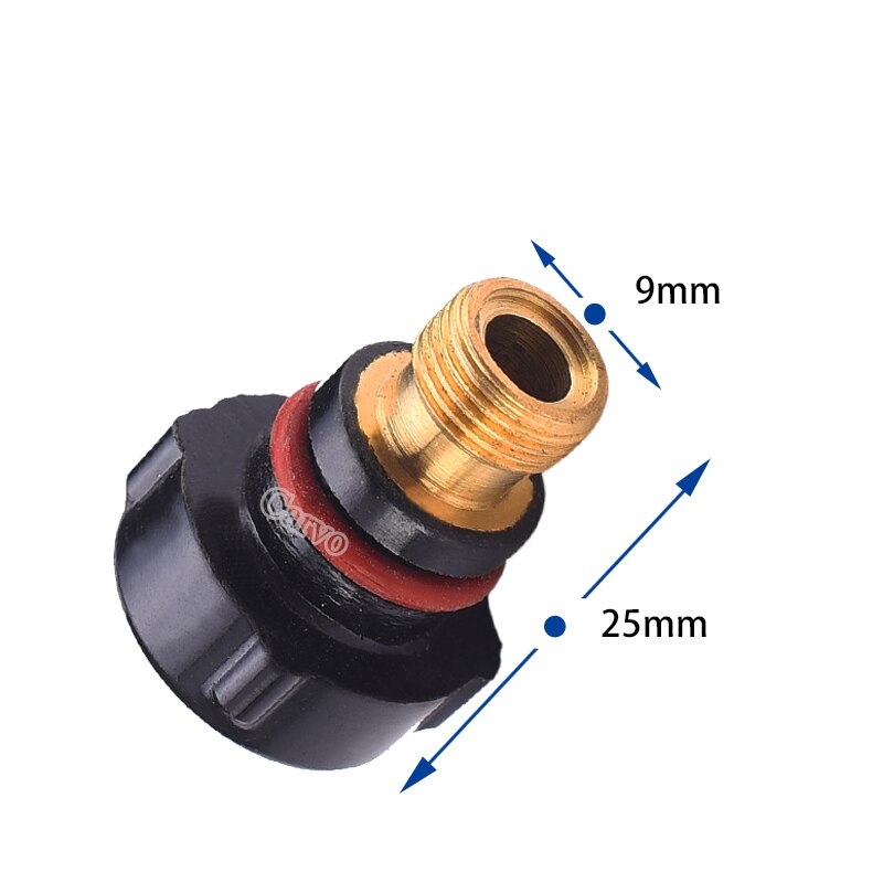 TIG Welding Torch Tools Quick Connector Fitting 1PC Cooper Adapter for WP-18/WP-26/WP-17 Welding Machine