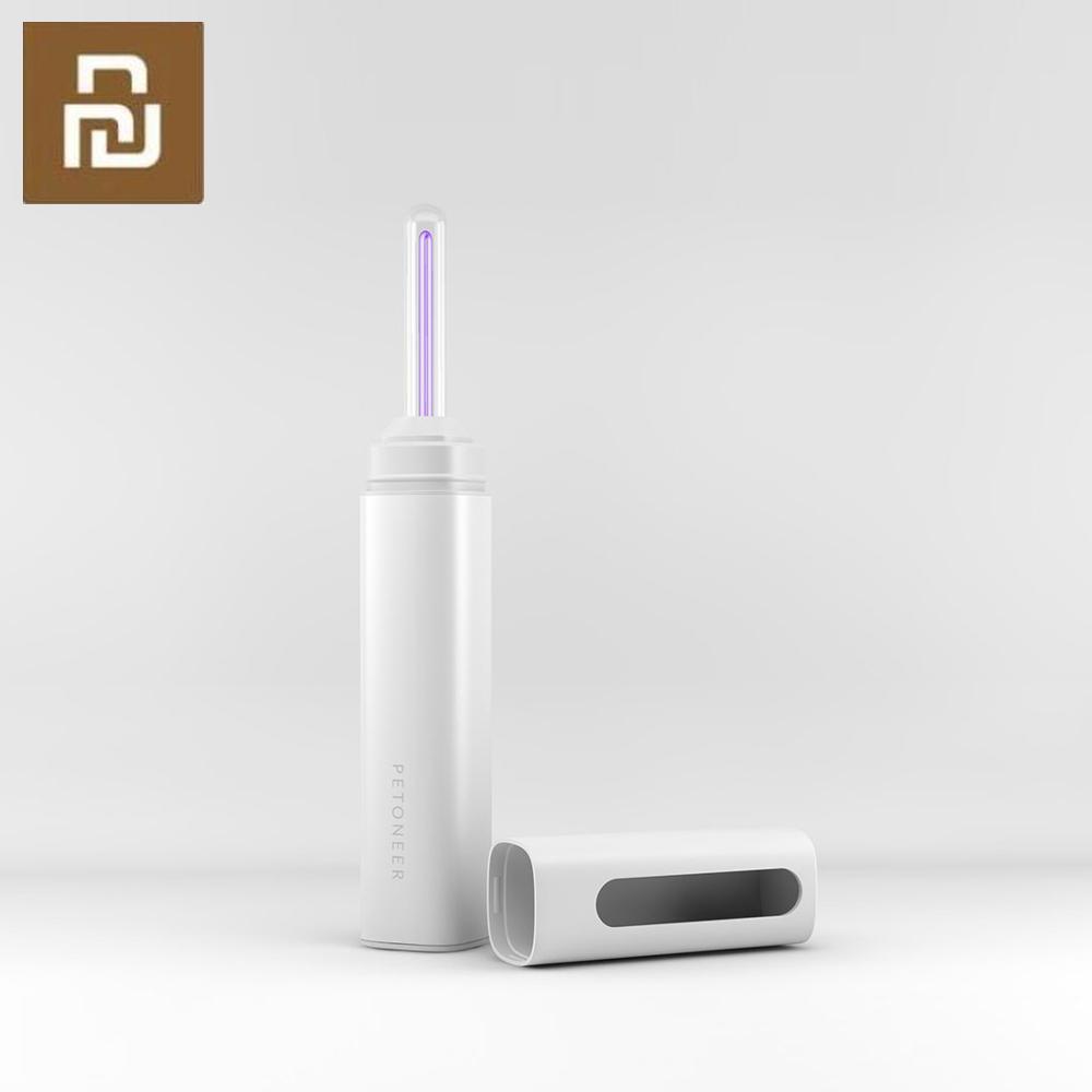 Xiaomi Petoneer Cold Cathode UV Sterilization Pen 253.7nm Water Purifier Pen Rechargable Destroys Bacteria Health Protection: white