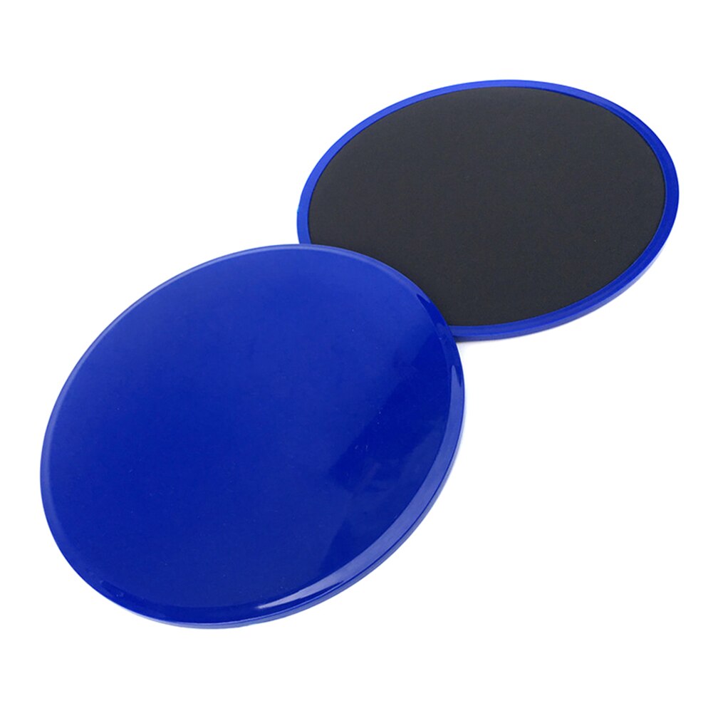 2Pcs Exercise Sliding Gliding Discs Yoga Fitness Abdominal Trainers Core Slider Disc Exercise Plate for Yoga Gym Abdominal Train: Blue