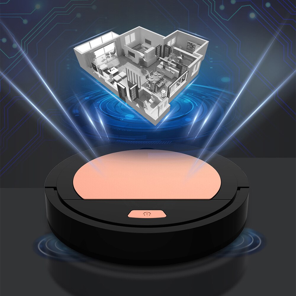 Robot Vacuum Cleaner Automatic Robotic Smart Wireless Sweeping Vacuum Cleaner 1800Pa High Coverage L Dry Wet Cleaning Machine