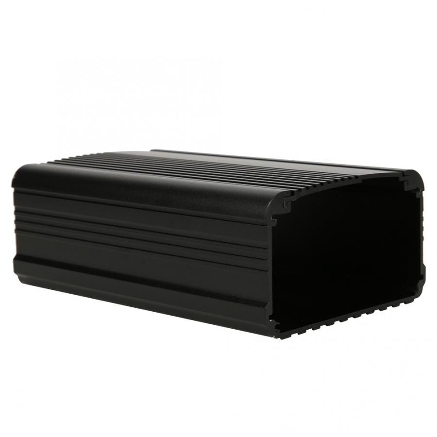Aluminum Project Box Matte Black Enclosure Case DIY Circuit Board Controller Casing 55x95x150mm waterproof junction box