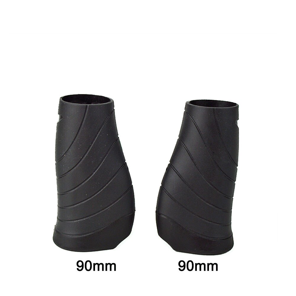 ASTRO G156 Bike Handle Grip Lock Non Skid Ergonomics 22.2mm MTB Handle Grips Rubber Long Short 130mm 90mm Bicycle Parts: Black 90mm 90mm