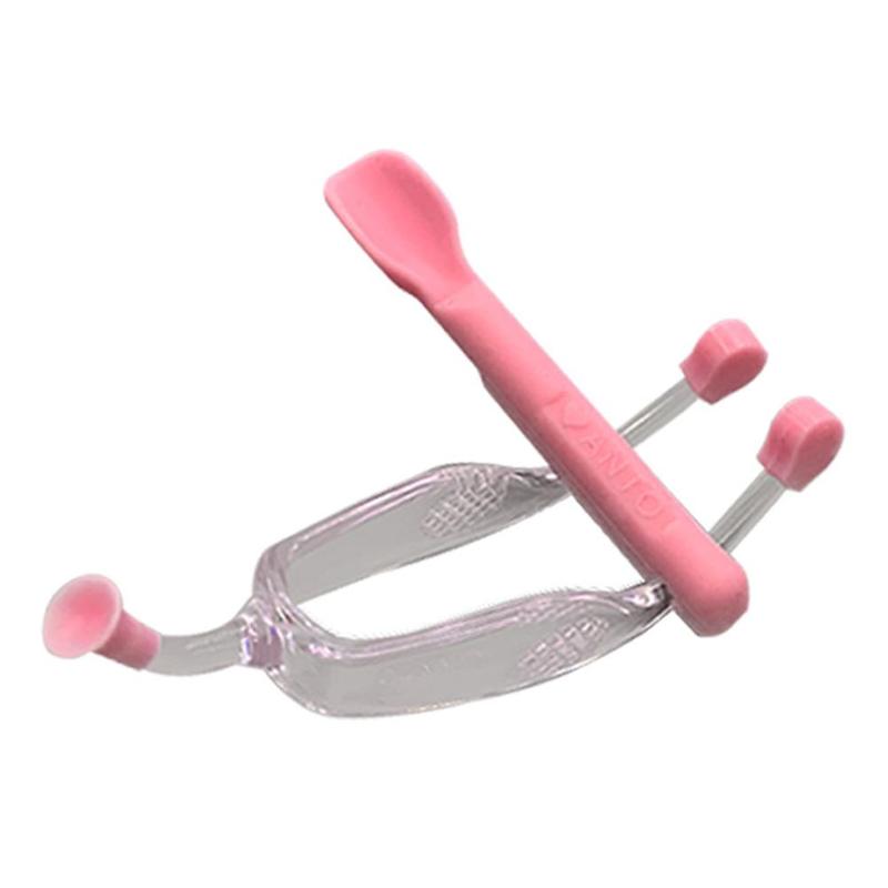1 Set Soft Silica Tweezers Suction Stick Practical Useful Clamps for Travel Clip Special Contact Lens Inserter Remover Tweezers