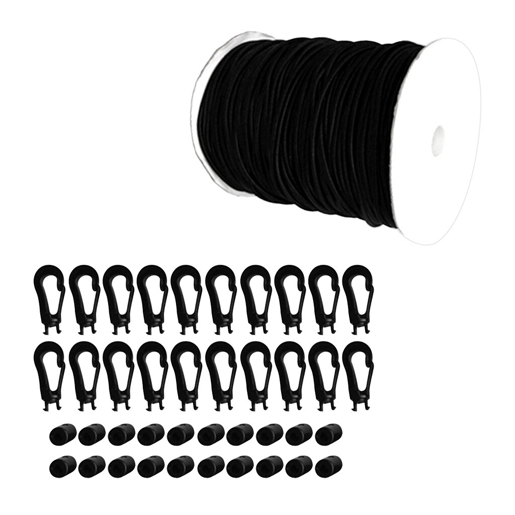 YARNOW 2 Sets Bungee-koord Eindhaken Voor Boten YARNOW 2 Sets Bungee-koord Eindhaken Voor Boten