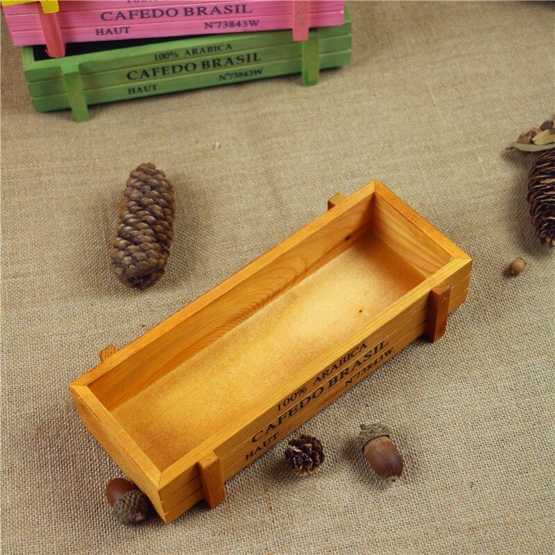 Strongwell retro tre blomsterpotte hageplante potteplanter vindusboks gjennom potte saftige blomsterplantekrukke hageartikler