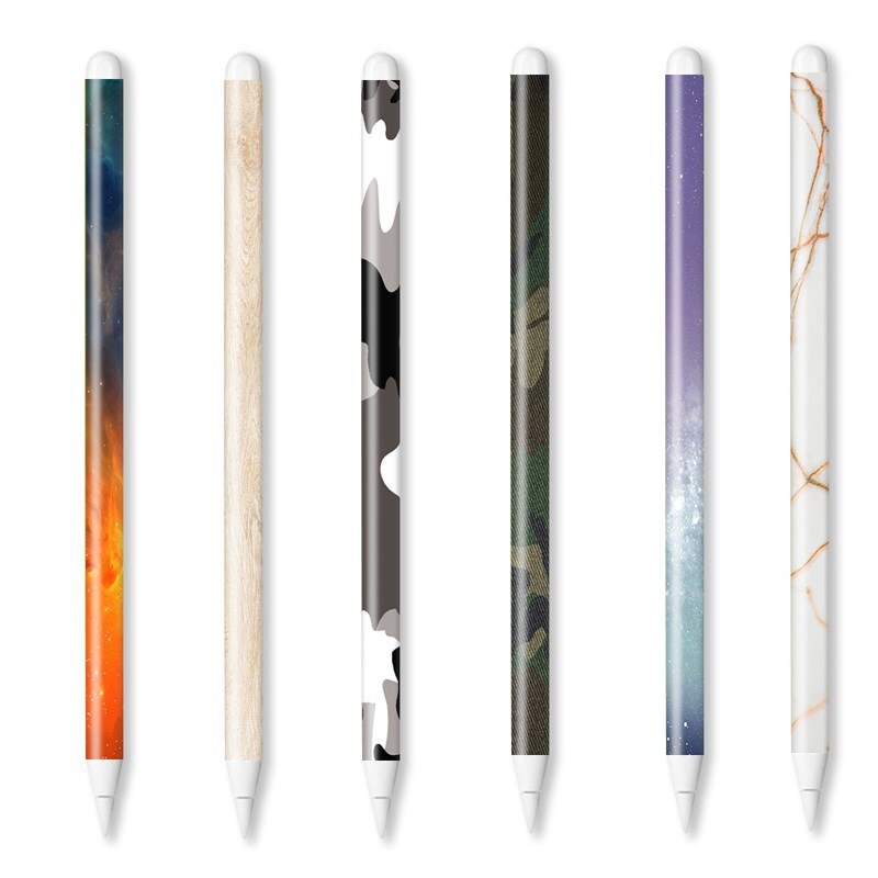 Dla apple pencil 2 naklejki odporne na zarysowania Ultra cienkie malowane naklejki dotykowy długopis Stylus naklejki antypoślizgowy papier ochronny