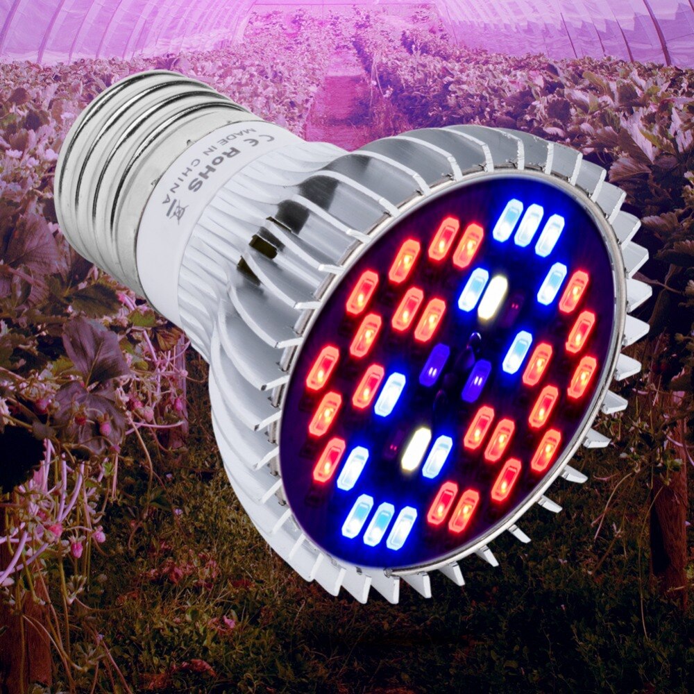 E27 LED Grow Light 30W 50W 80W Fitolamp E14 Grow LED Lamp For Plants 18W 28W Full Spectrum Led Plant Light AC85-265V Indoor Grow