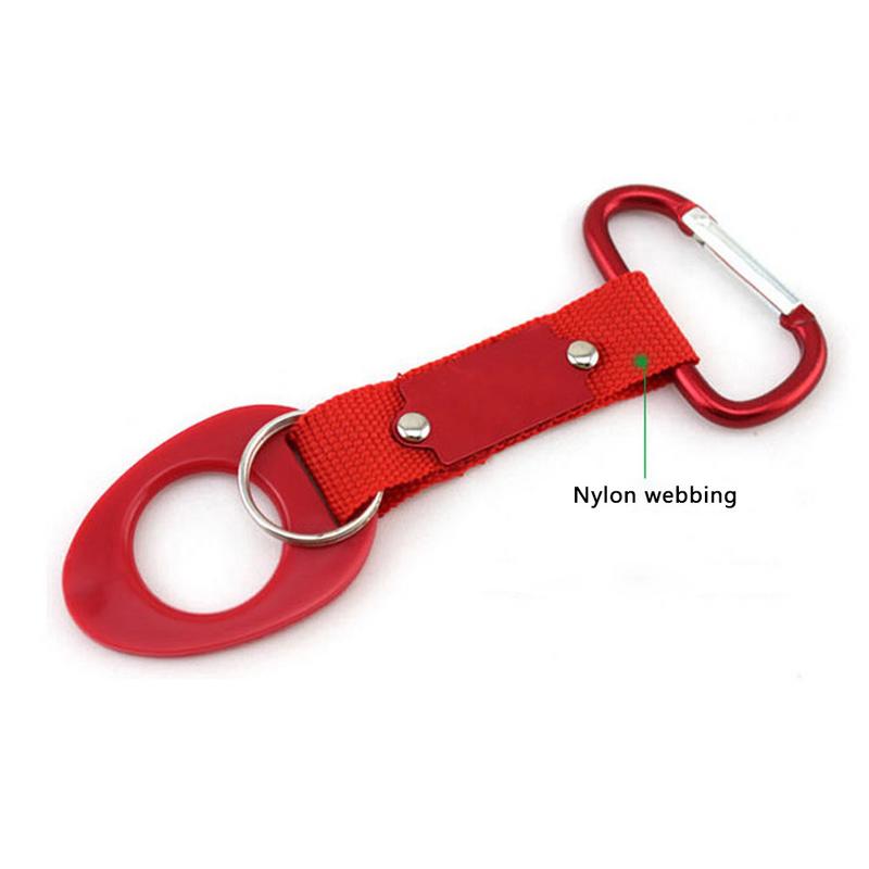 Sneck Lanyards For Keys Nylon Water Bottle Buckle Hook Water Bottle Holder Clip Outdoor Carabiner Climb For Camp Holder Tool