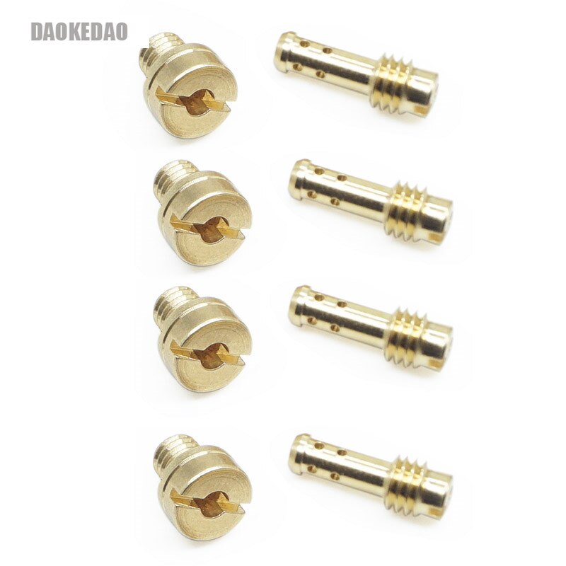 Kits de reparación de carburador para Yamaha XJ400S Diversion 1992, XJ400, XJ 400, kit de reconstrucción de anillo de junta de tornillo principal: 4 Main 4 Pilot Jets