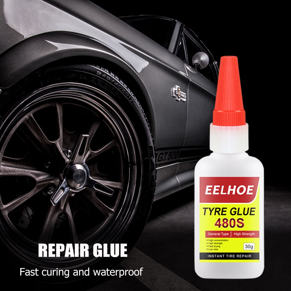 30g/50g Multi-Purpose Car Rubber Repair Tire Glue Tyre Shoes Repair Adhesive Gel Super Glue Sealer Window Seal Tire Repair Glue
