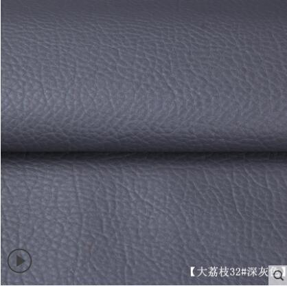 135X50Cm Pu Lederen Zelfklevende Fix Subsidies Simulatie Skin Back Sinds De Kleverige Rubber Patch Lederen Sofa stoffen: grey