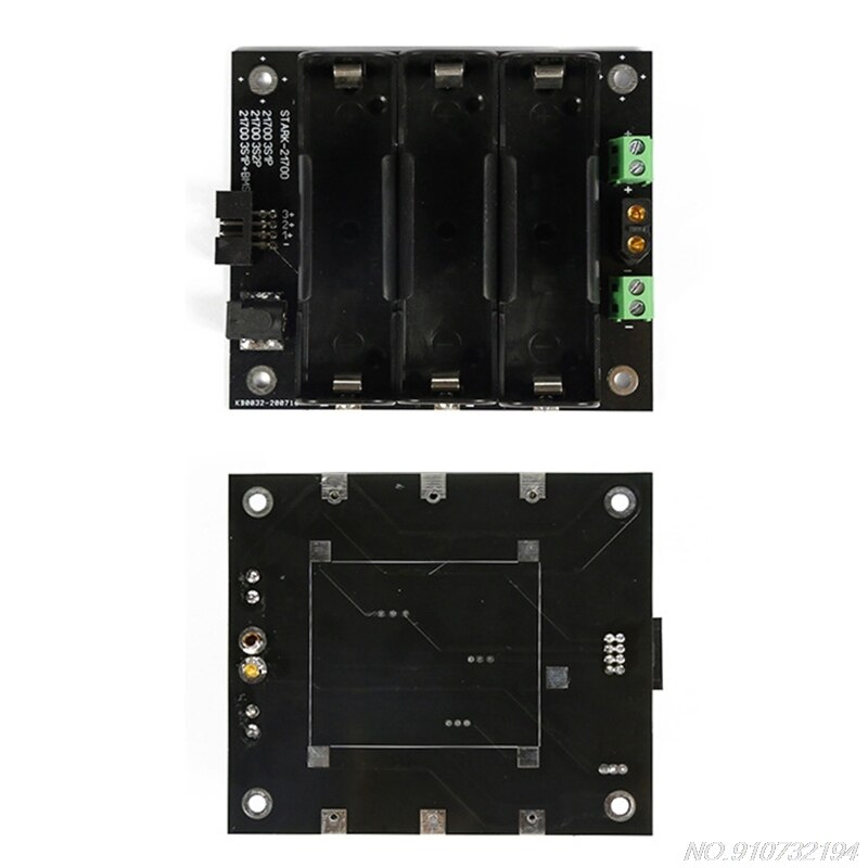 Power Bank Case DIY 21700 Battery Holder Box 12V Power Supply Charger for LED Light WiFi Router DIY Ebike and more D17 20: White