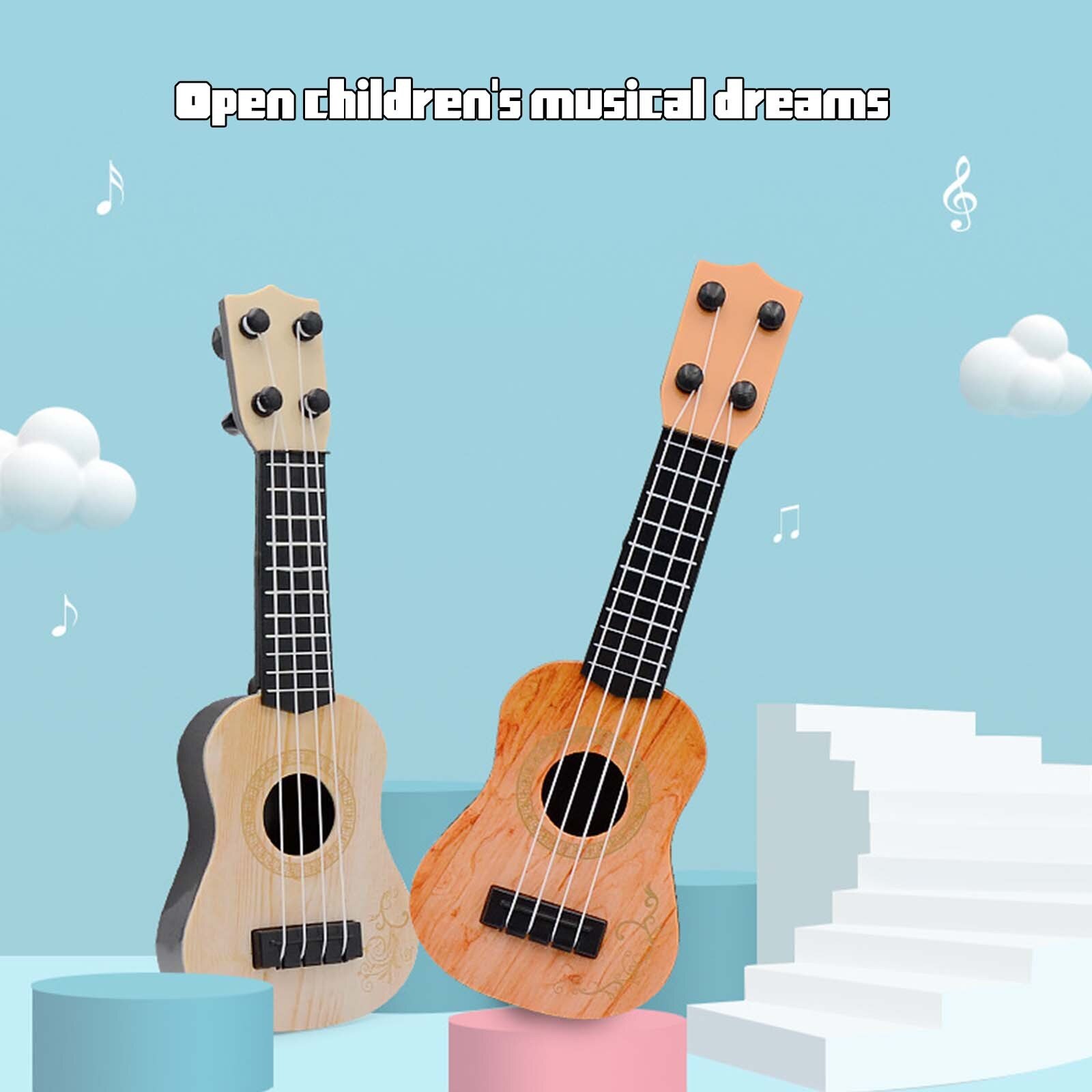 Kinderen Beginner Klassieke Ukulele Gitaar Educatief Muziekinstrument Speelgoed Kids Educatief Speelgoed Muziek Verlichting Speelgoed
