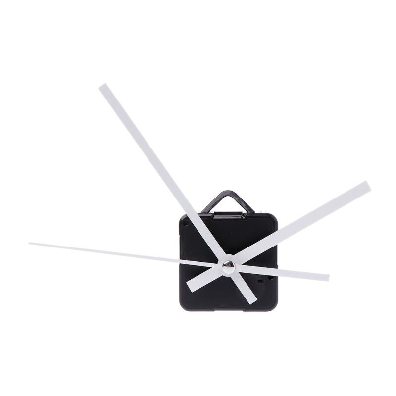 Quartz klocka rörelsemekanism visare vägg reparation verktyg delar tyst kit set diy vit pekare 29
