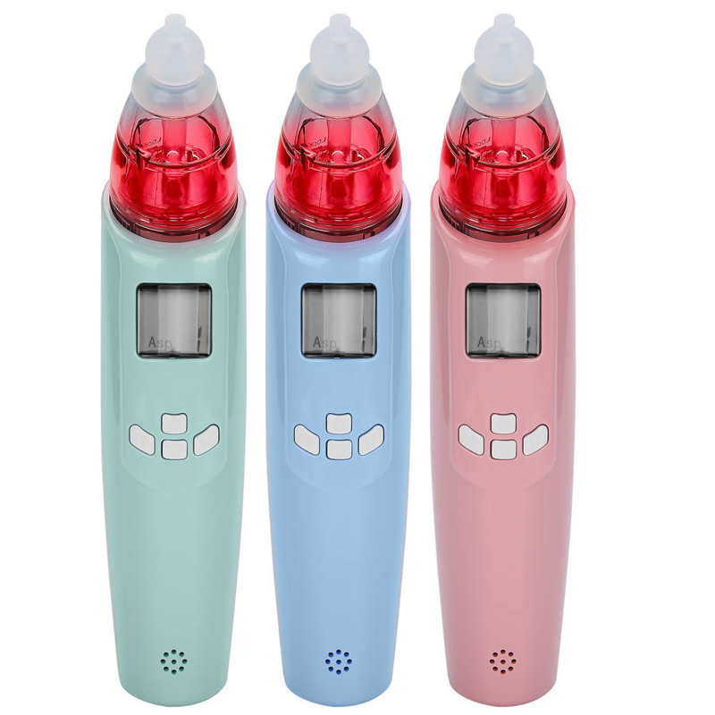 Limpiador Nasal de bebé con ventosa para el cuidado del bebé, limpiador Nasal eléctrico para recién nacido, equipo de corte, aspirador de nariz higiénico seguro